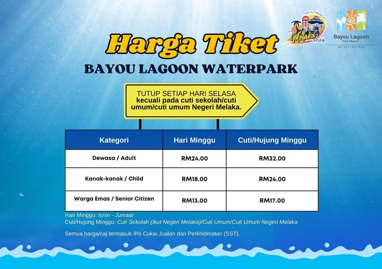 Bayou Lagoon Park Resort Malacca Exteriér fotografie